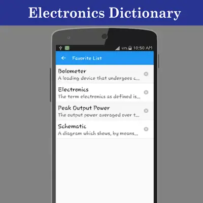 Electronics Dictionary android App screenshot 2