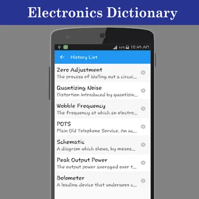 Electronics Dictionary android App screenshot 3