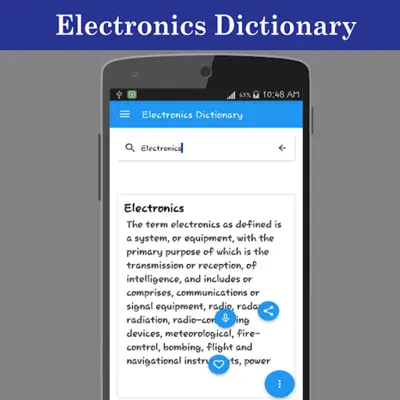 Electronics Dictionary android App screenshot 4